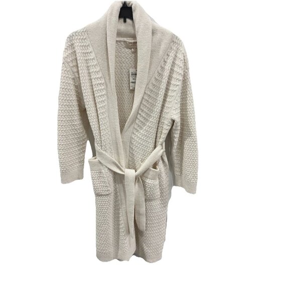 STATE OF DAY Chenille Waffle Knit Robe Sz XL/XXL Bright Sea Salt Retail $119.50 - Picture 3 of 8